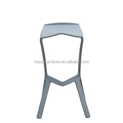 China Modern Factory Wholesales New Design Sample Furniture Plastic High Bar Chair for sale