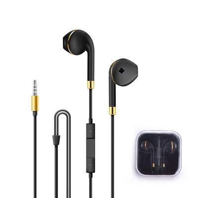 China Wholesale Cheap In-Ear Earphone In Ear Stereo 3.5mm Microphone In Ear Wired Earphone Sport Earphones Headset for sale