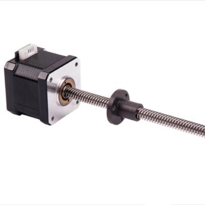 China Samsr High Quality Micro NEMA 17 50mm Lead Screw Stepper Motor Tr8*4 Motor L34.3mm For DIY NEMA17 Printer for sale