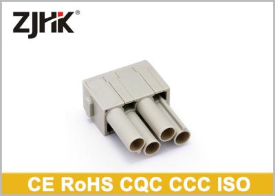 China HMK-004 Han cm schützte Hochleistungs4 Pin Connector, 09140043041 industrielle rechteckige Verbindungsstücke zu verkaufen