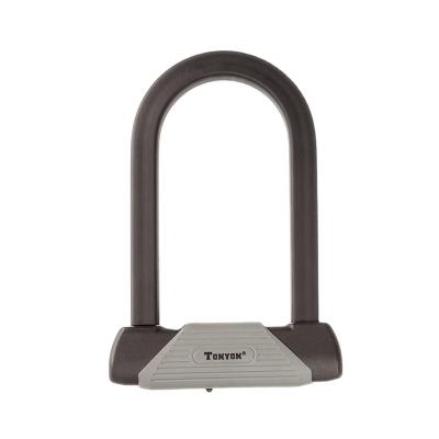 China TONYON Anti-Drilled Accept Logo Customization Black And Gray Bicycle Motorcycle U Lock for sale