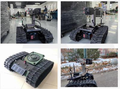 China Drone de tierra todo terreno rastreador rastreado plataforma del chasis del robot en venta