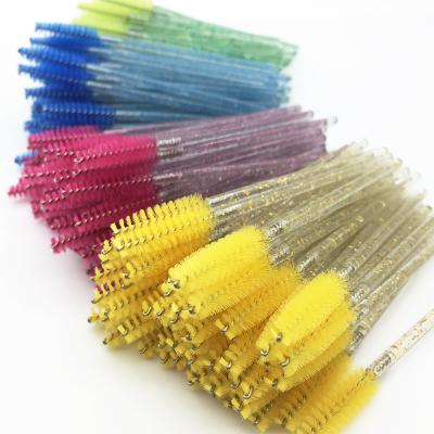 China Disposable Lash Brush Eyebrow 5/50Pcs Eyebrow Extension Brush Modification Eyelash Brush Cosmetic Makeup Tool for sale