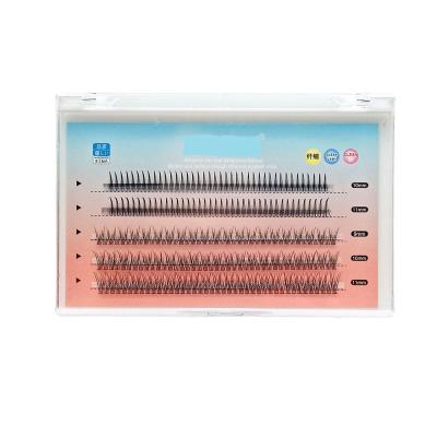 China Natural Long A And Thick Eyelash Extension 5 Rows / Box Of Natural Length 2 Types Mixed for sale