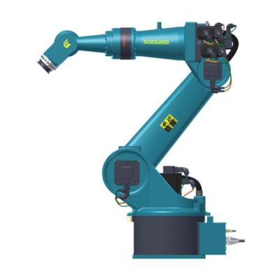 China Payload 10kg Material Handling Robots , Loading / Unloading Welding Industrial Robot Arm for sale