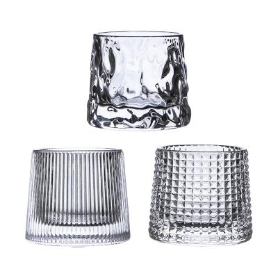 China New 2021 New Factory Direct Classic/Postmodern Crystal Lead Free Rock Whiskey Glasses For Bar Party Wedding for sale