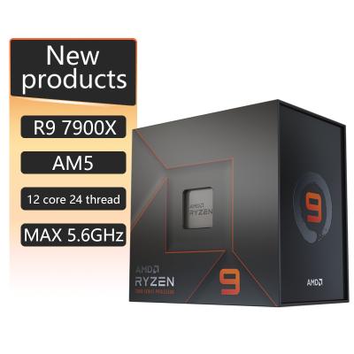 China AMD R9 7900X Desktop Processors 5.6GHz Desktop Zen 4 AM5 DDR5 PCI-E 5.0 100-000000589 CPUs for sale