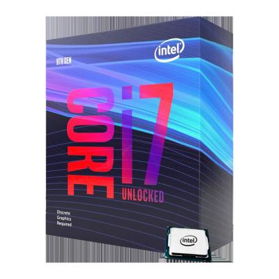 China Intel Core i7-9700KF Desktop Processor 12M Cache Up to 4.90 GHz LGA 1151 9th Generation Gamer Cpu Computer Computadoras Parts Desks for sale