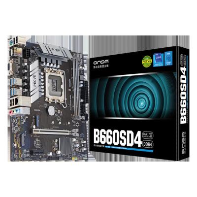 China 3600M Wave B660 1700 M-ATX Intel Chipset Computer Hardware and Software Gaming Desktop Motherboards of onda B660SD4 ddr4 LGA for sale