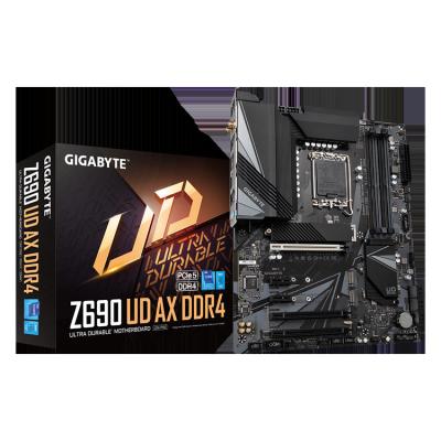 China Gigabyte Z690 UD AX DDR4 LGA 1700 ATX wifi Intel Z690 chipset computer hardware and software gaming desktop motherboard for sale