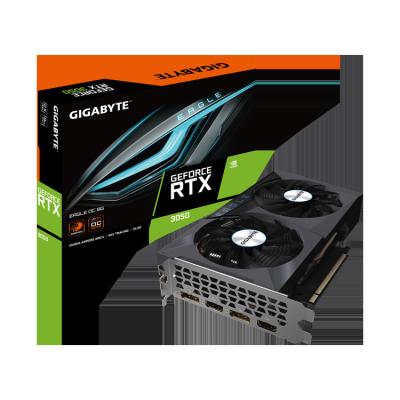 China Workstation GeForce RTX 3050 EAGLE OC 8G GDDR6 128 1792 Bit 1792 MHz PCI-E DP nvidia gpu graphics card for sale