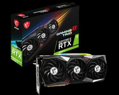 China Workstation GeForce RTX 3090 Ti GAME X TRIO 24G GDDR6X 1920 MHz NVIDIA Graphics Cards Gpu for sale