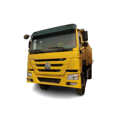 China Cloth Used Sinotruck Howo 6X4 Dump Truck 10 Wheeler 30 Ton 371 Hp Used Dump Truck for sale