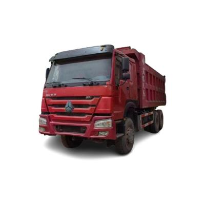 China Sinotruck fabric used second hand dump truck howotruck 6*4 371hp for sale