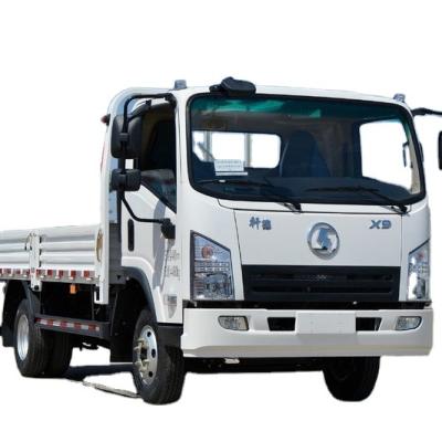 China New Fabric Chinese Shacman left hand drive van cargo trucks truck with for sale