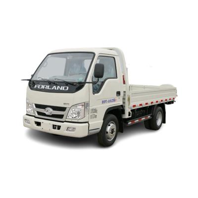 China Fabric Forland Light Cargo Truck Diesel Engine Flatbed Cargo Truck for sale