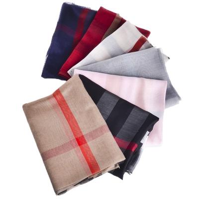 China Soft Smooth Feeling Classic Design Women Fashion Multicolor Soft Gradient Silk Shawl Scarf for sale