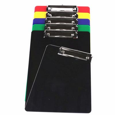 China Writing good quality plastic custom printed color a4 clipboard for sale