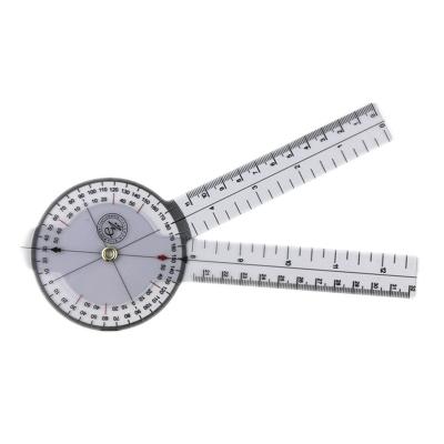 China Hot Sale Plastic Measuring Accurate Plastic Medical Ruler M Size Goniometer for sale