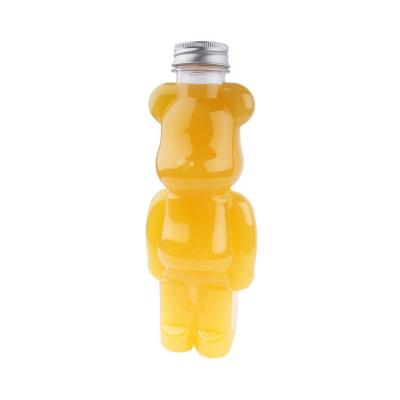 China Beverage Bottle Maker Transparent Direct Selling Disposable Beverage Milk Tea Bottle for Hot or Cold Beverage for sale