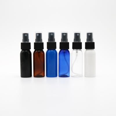 China Plastic Bottle 100ml PET Plastic Amber Bottle Spray Bottle Plastic Spray Bottle for sale