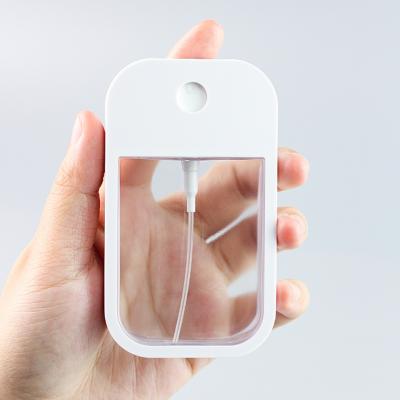 China 38ml 45ml Cosmetic Cell Phone Shaped Plastic Hand Pocket Sanitizer Perfume Alcohol Travel Mist Spray Flat Bottle Credit Card Bottle for sale