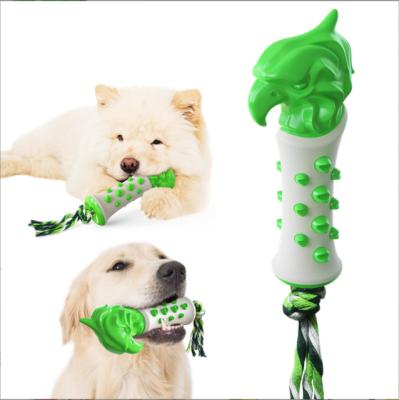 China Amazon Success Sports Pet Products Rope Anti-bite Stored Outdoor Teeth Cleaning Toy Hawks Mace Training Dog Interactive Chew Pet Toys for sale