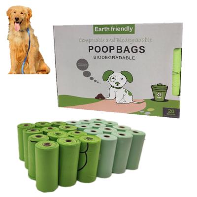 China Wholesale Cuetom 100% Eco Friendly Plastic Compostable Dog Poop Custom Printed Biodegradable Bag for sale