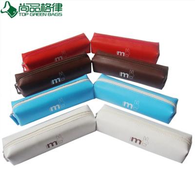 China Pencil Bag Canvas Pencil Pouch Popular School & Office Pencil CasesPromotion Polyester Zipper Kids Children Pencil Bag for sale