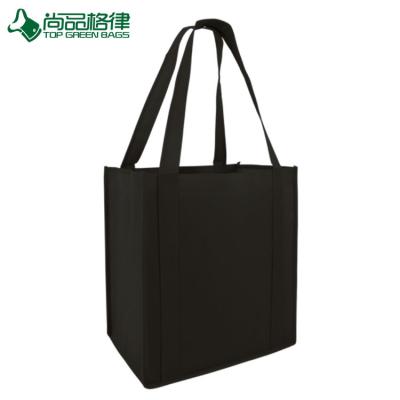 China Promotional Cheap Eco-Friendly Non Woven Bag/Promotion Cheap PP Non Woven Fabric Carrier Custom Shopping Bags for sale