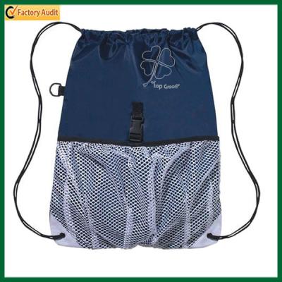 China Cheap Monochromatic Zipper Front Pocket Drawstring Backpack Bag School Sport Gym Sack Pouch Backpack Drawstring Bag for sale