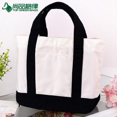 China 2017 New Style Fashion Unique Ladies Gift Bag Canvas Handbags Cotton Canvas Reusable Promotional Tote Bags for Shopping for sale