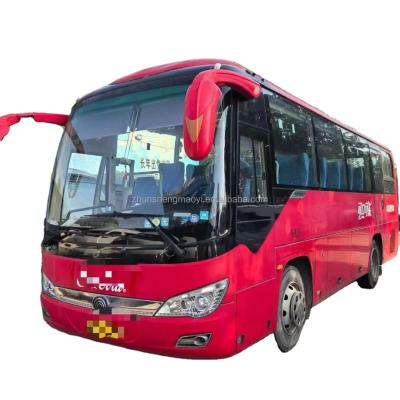 China ZK6876 24-39 Seater Used Buses Left Drive and Diesel Fuel Coach Bus for sale