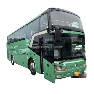 China 51 Seats Airbag Chassis Double Doors Used Buses for Luxury Transportation for sale