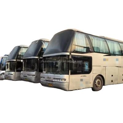 China 55 Seat Capacity  Coaches Diesel Manual Euro 3 RHD Steer  Used Buses for sale