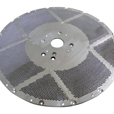 China Waste Paper Recycling Perforated Metal Hole Mesh Plate Screen Drum Screen Plate Pressure Screen for sale