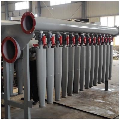 China Waste Paper Recycling Dual Cone Cleaner Pulp Slag Separator High Density Centriccleaner for sale