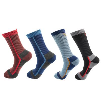 China Sale OEM winter thick high quality warm QUICK DRY outdoor sport increasing socks logo customize cotton blend socks for sale