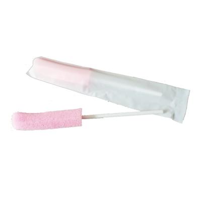 China CE Medical vaginal Vaginal Foam Brush sponge cleaning brush round cleaning brush à venda