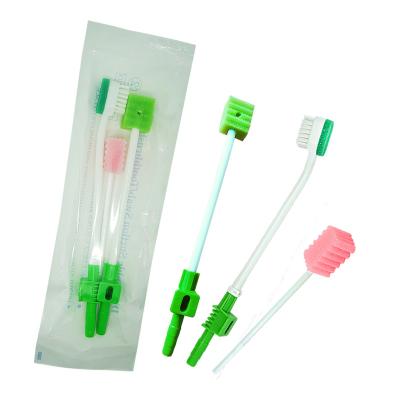 China Sponge stick Medical Sponge Brush suction cup stick Oral Cleaning Sponge Stick à venda