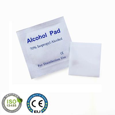 Cina Sterile Alcohol Cotton Gauze Swab Prep Pads alcohol cotton swab Pre Injection Alco Swabs in vendita