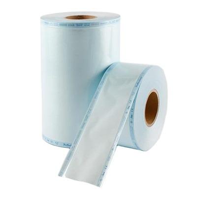 Κίνα Outlet Portable Safe Autoclave Pouch Roll Sterile Paper Pe Sterilization Flat Roll for Dental Tools And Supplies προς πώληση