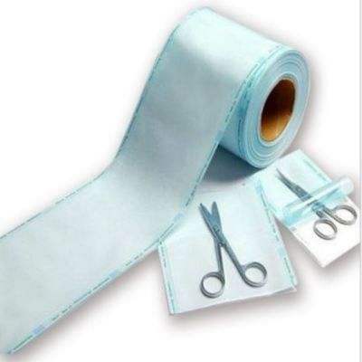 China Portable Safe Autoclave Pouch Roll Sterile Paper Pe Sterilization Pouch for Medical Tools à venda