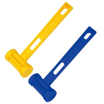 China PP Tent Stake Peg Hammer Plastic Mallet Double-Headed With Puller Hook for sale