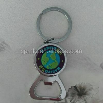 China Sustainable Steel Beer Opener With 3D Label Bottle Opener 1613862 for sale