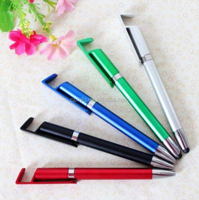 China office & School Pen Touch Screen Mobile Phone Stand Ball Pen 1900206 for sale