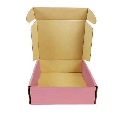 China Recycled Materials Handy Store Case Folding Corrugated Paper Box Packaging For Clothes Shoes Colorful Base Lid Hinge Box for sale