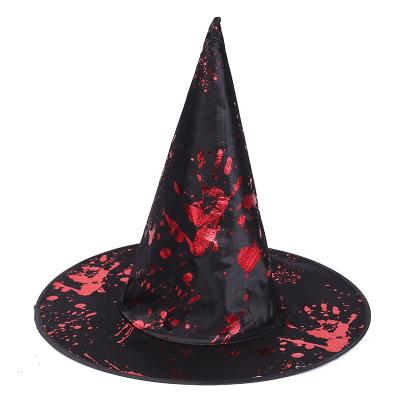 China Safe hot sales fashion treble hat five treble star profile party adults children dress up creative Halloween magician hats for sale