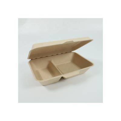 China Factory Direct Sales Customizable Degradable Disposable Meal Disposable Box For Food Packaging for sale