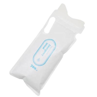 China Modern Disposable Plastic Travel Urine Bag for sale